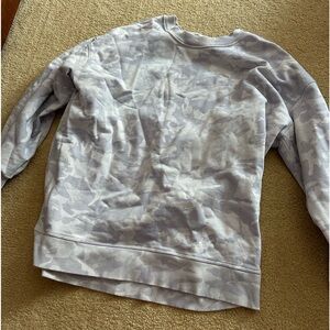 lululemon camo crewneck